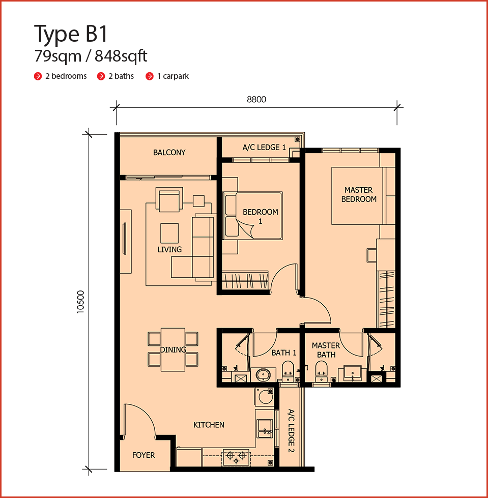 Kuchai Sentral @ Kuchai Lama Condominium | Kuala Lumpur